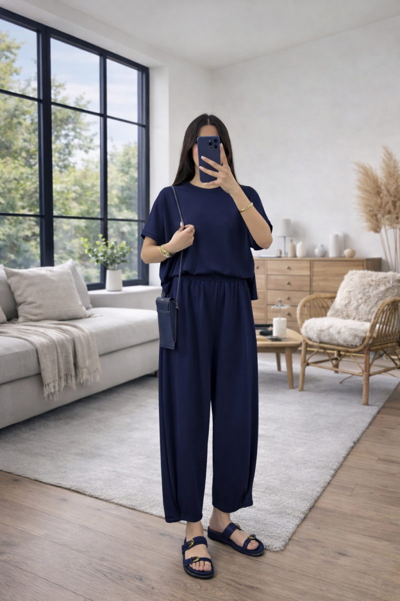 Şecera Lacivert Takım  