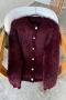 Luxury Bordo Hırka