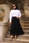 Poll Lara Siyah Etek