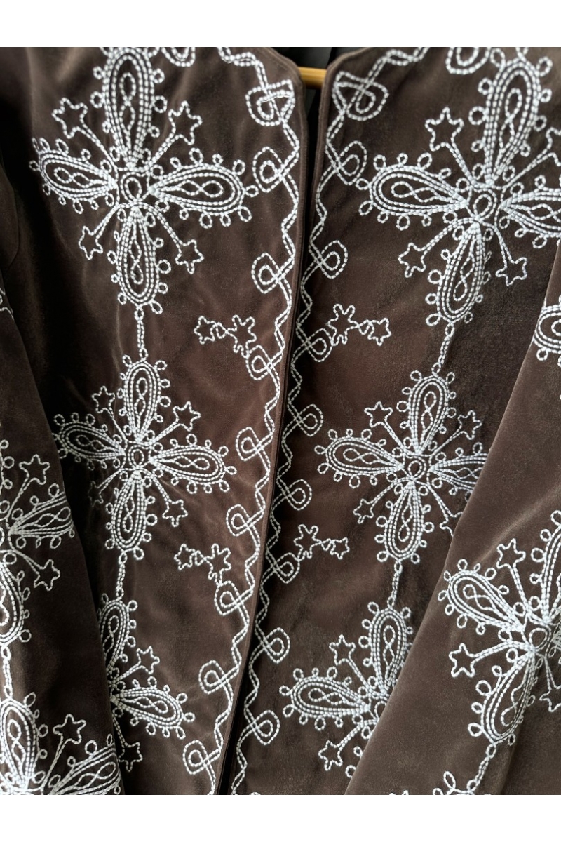 Jalen Kahverengi Ceket