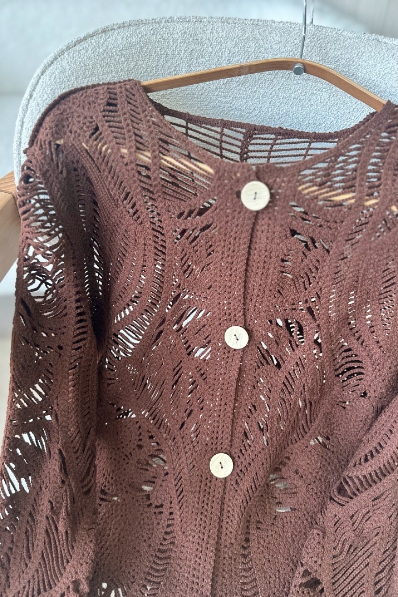 İmge Kahverengi Hırka