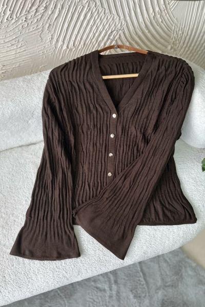 Tanya Kahverengi Hırka