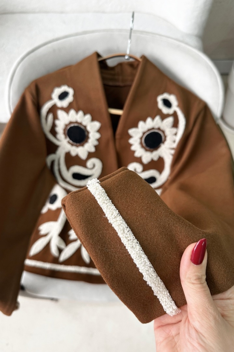 Owen Kahverengi Ceket