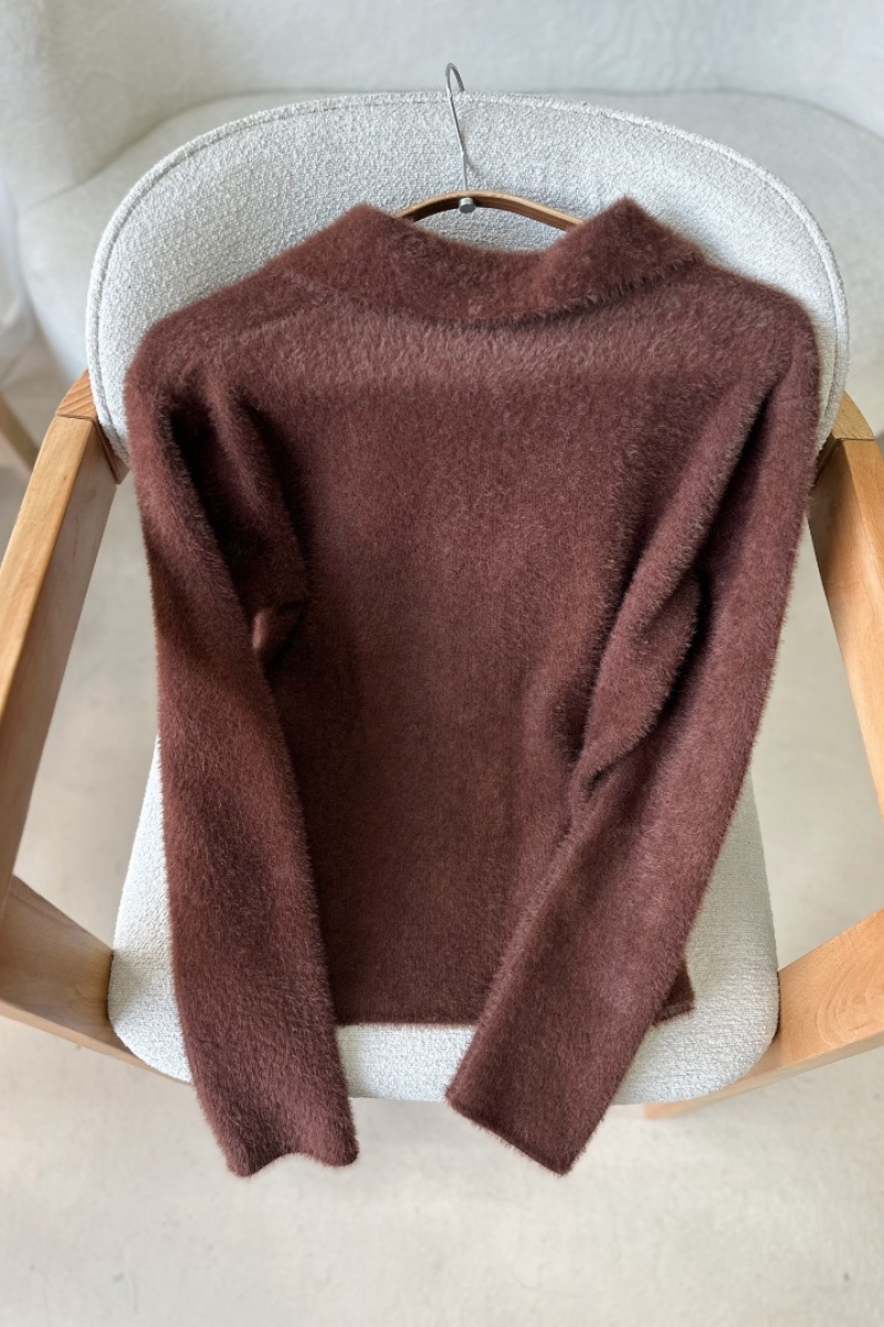 Amani Kahverengi Hırka