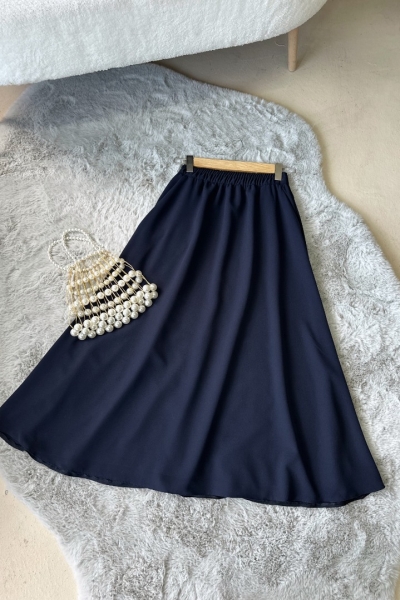 Roys Lacivert Uzun Etek