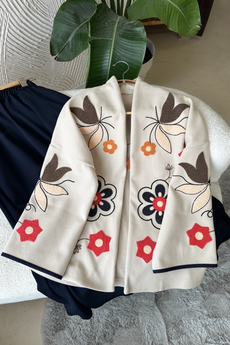 Kardelen Taş Rengi Ceket