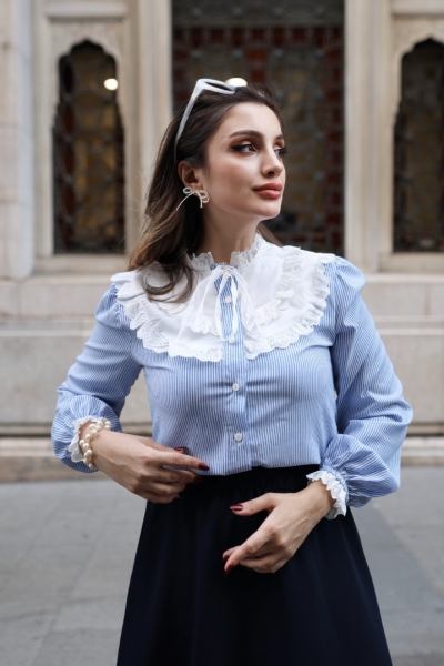 Poll Michel Açık Mavi Gömlek