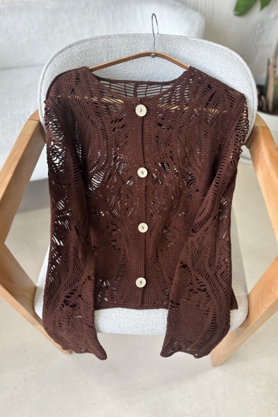 İmge Kahverengi Hırka