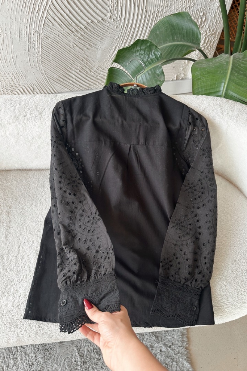 Ronnie Siyah Gömlek