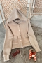 Lauren Camel Triko Bomber Hırka Ceket