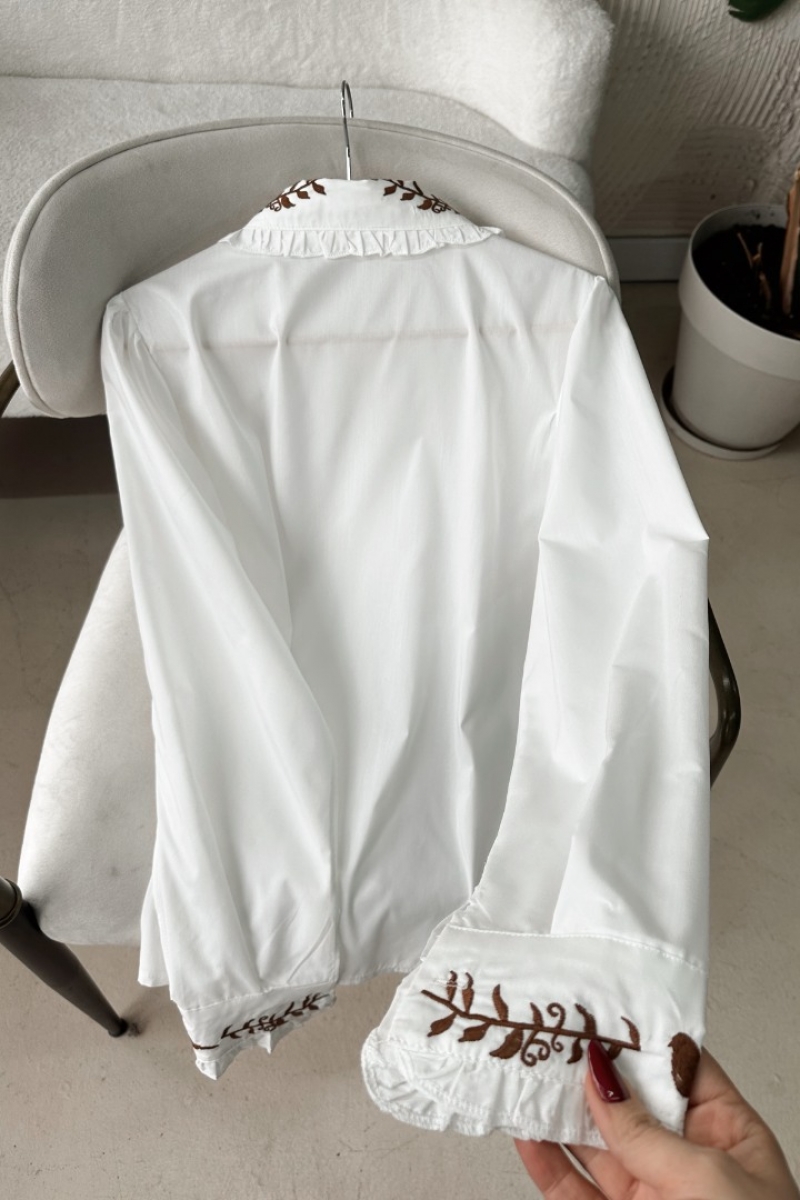 Estevan Beyaz Gömlek