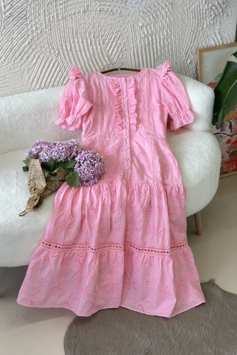 Belis Pembe Elbise