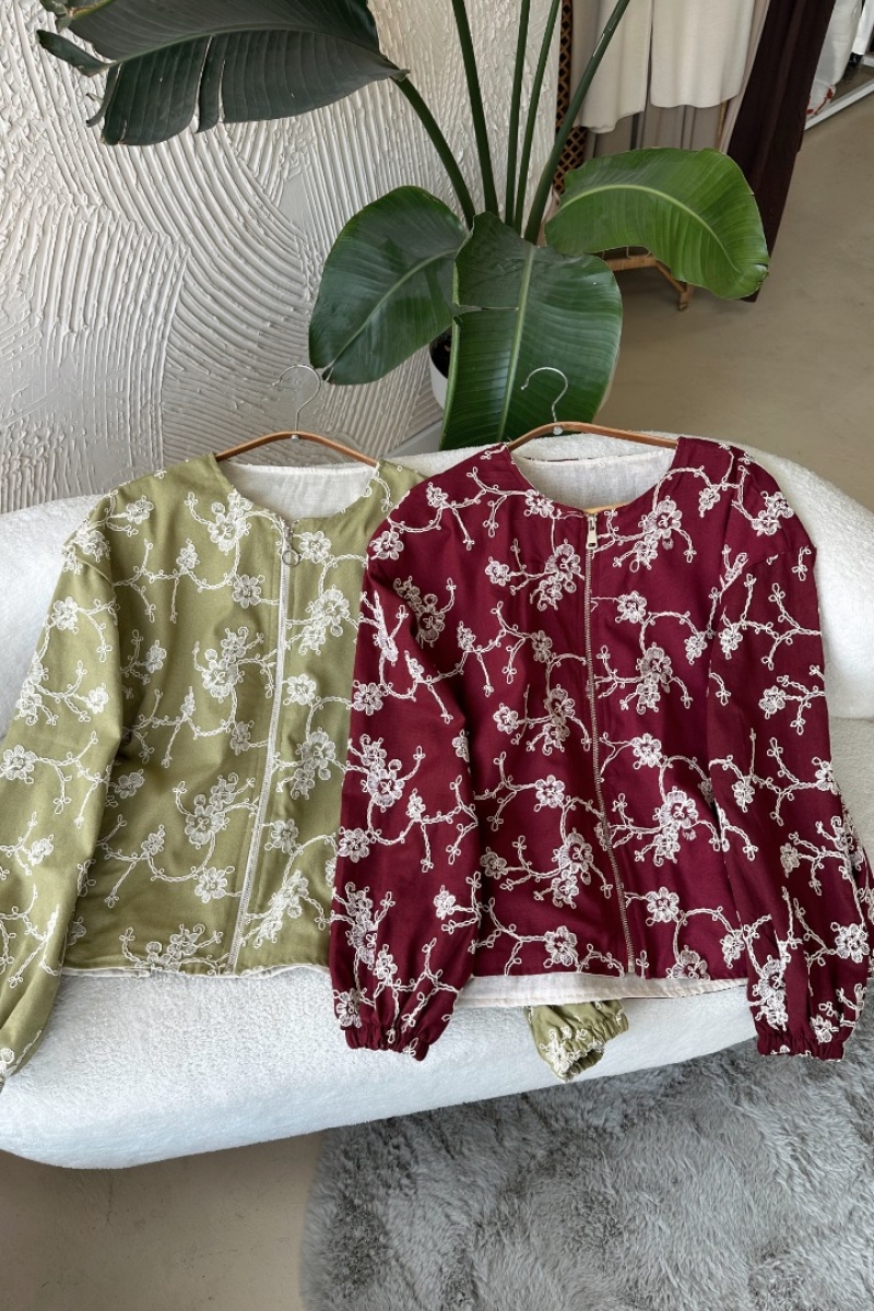 Poll Leman Yeşil Ceket