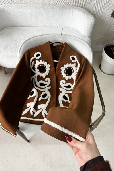 Owen Kahverengi Ceket