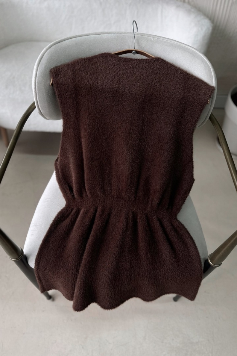 Allen Kahverengi Yelek