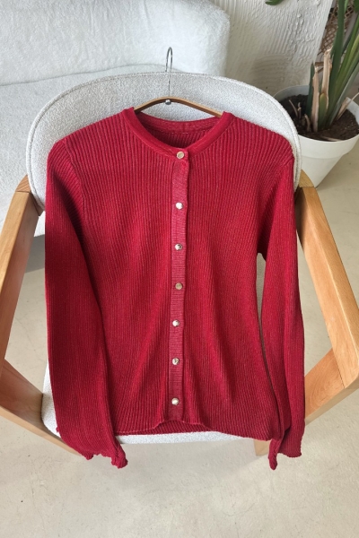 Raina Kırmızı Hırka