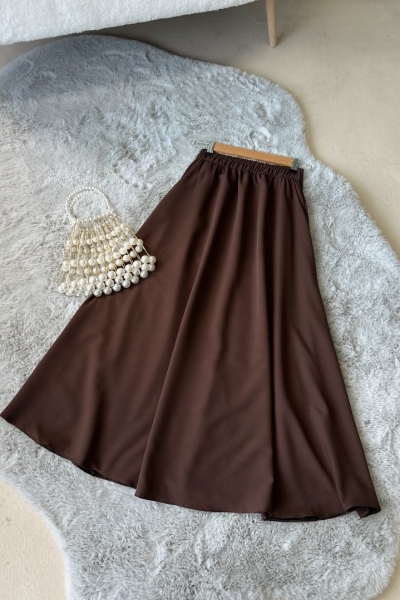 Roys Kahverengi Uzun Etek