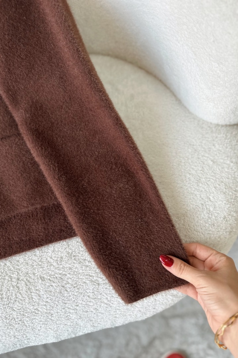 Benay Kahverengi Hırka