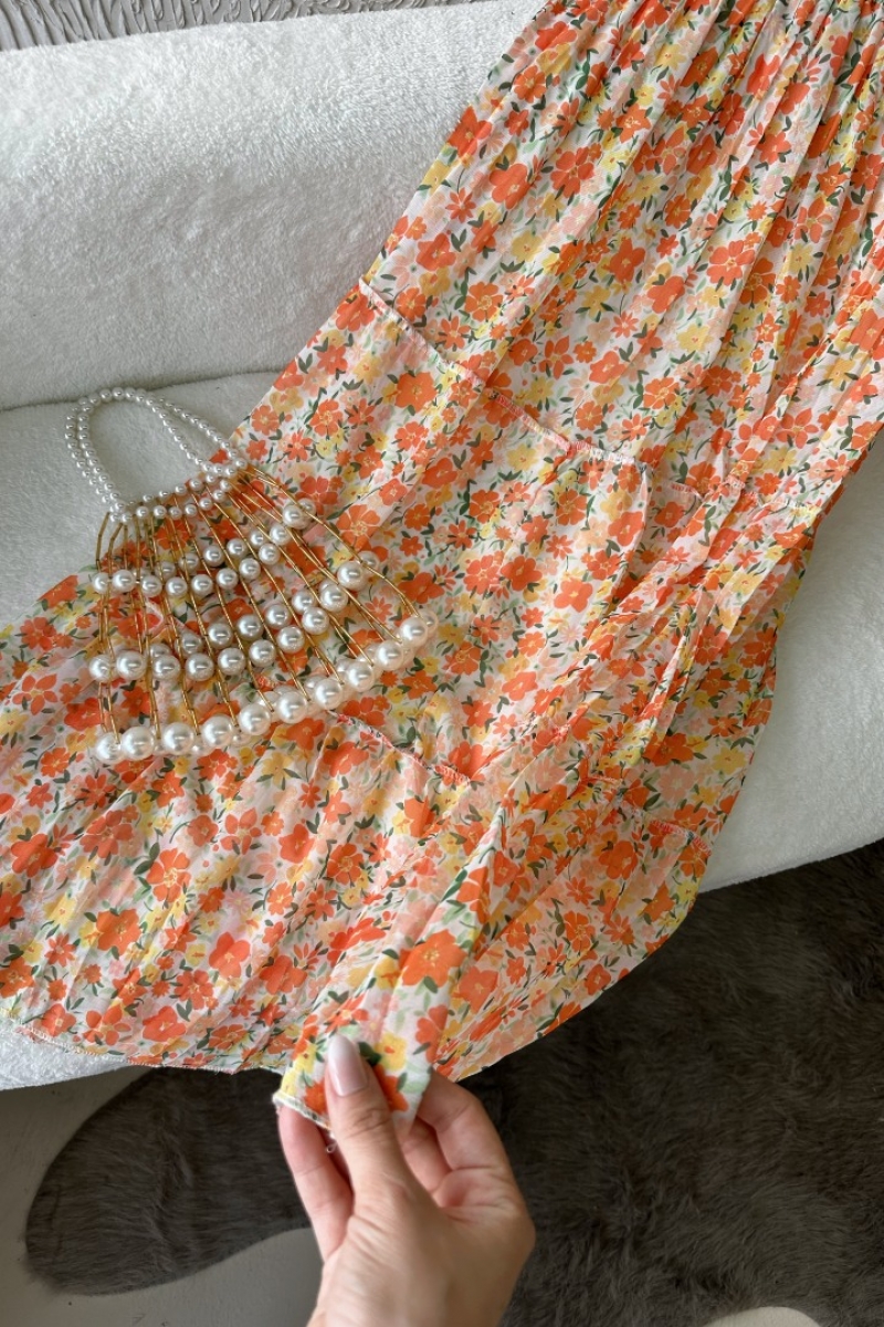 Lara Portakal Çiçeği Etek