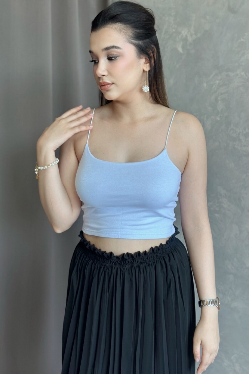 İlay Mina Beyaz Crop