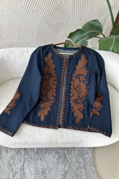 Aryan Lacivert Kot Ceket