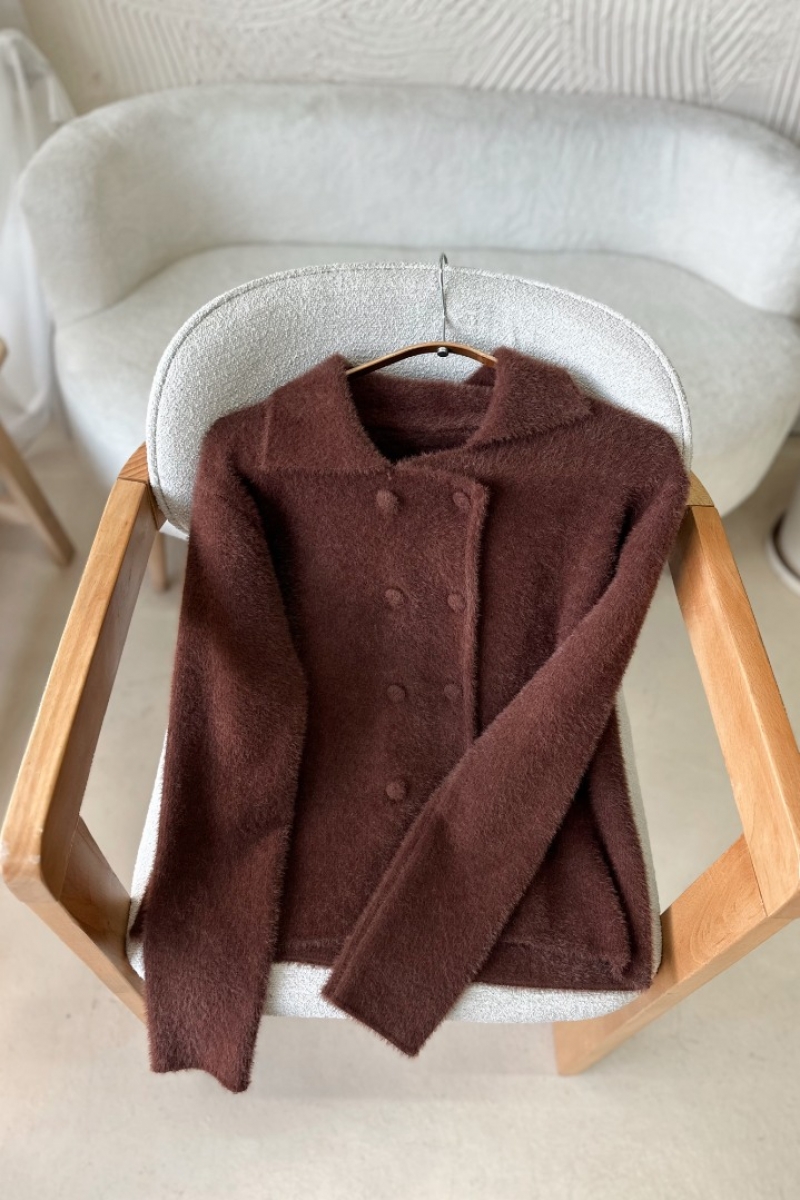 Amani Kahverengi Hırka