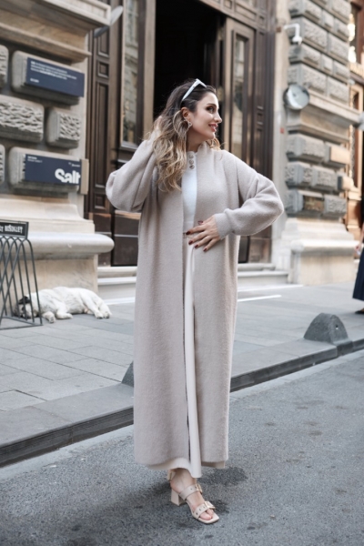 Poll Pele Vizon Uzun Hırka