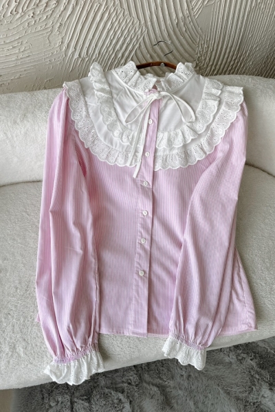 Michel Pembe Gömlek