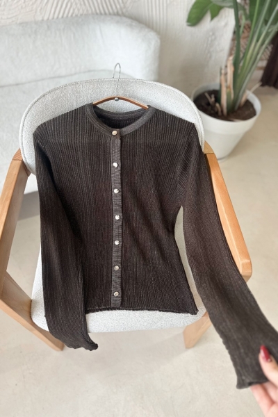 Raina Kahverengi Hırka