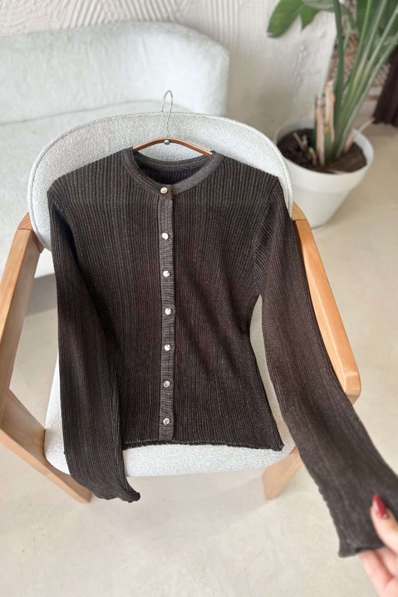 Raina Kahverengi Hırka