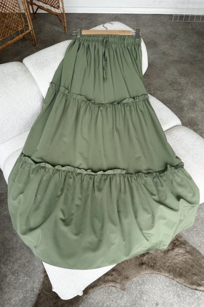 Beril Haki Kat Kat Etek