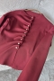 Helian Bordo Hırka