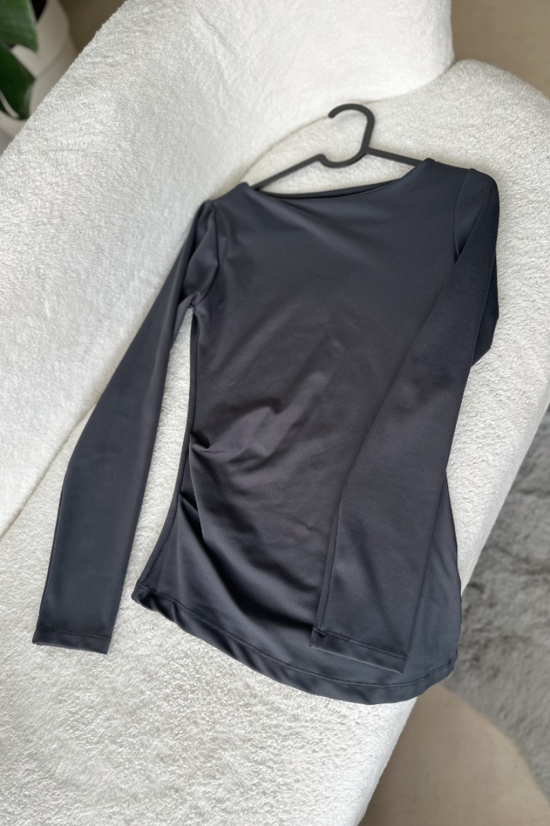 Leyla Anrasit Asimetrik Bluz