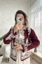 Poll Hira Bordo Ceket