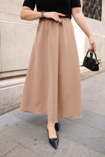 Poll Roys Camel Uzun Etek