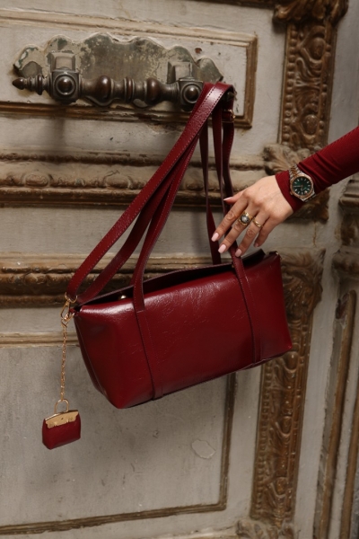 Romeo Bordo Omuz Çantası