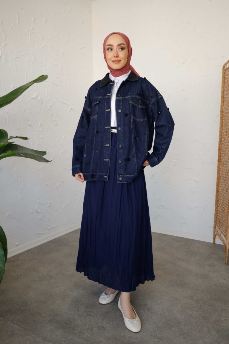 Hc Lucy Lacivert Kot Ceket