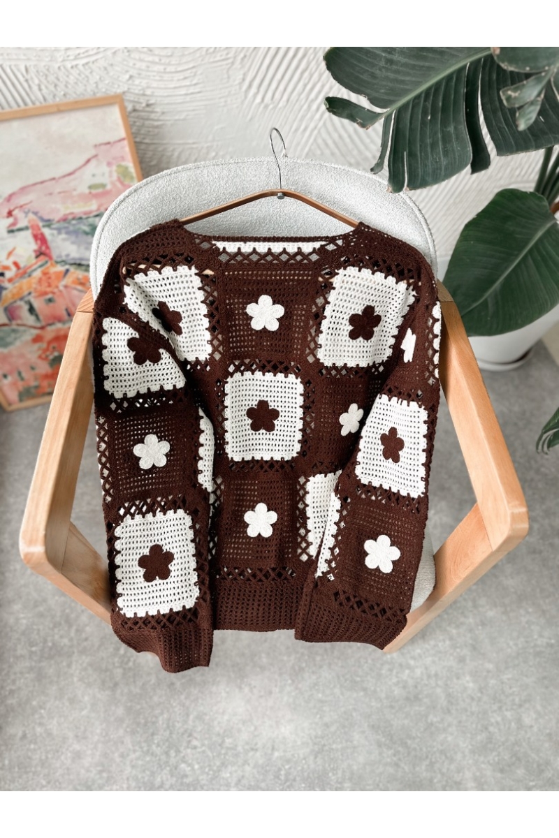 Zaria Kahverengi Hırka