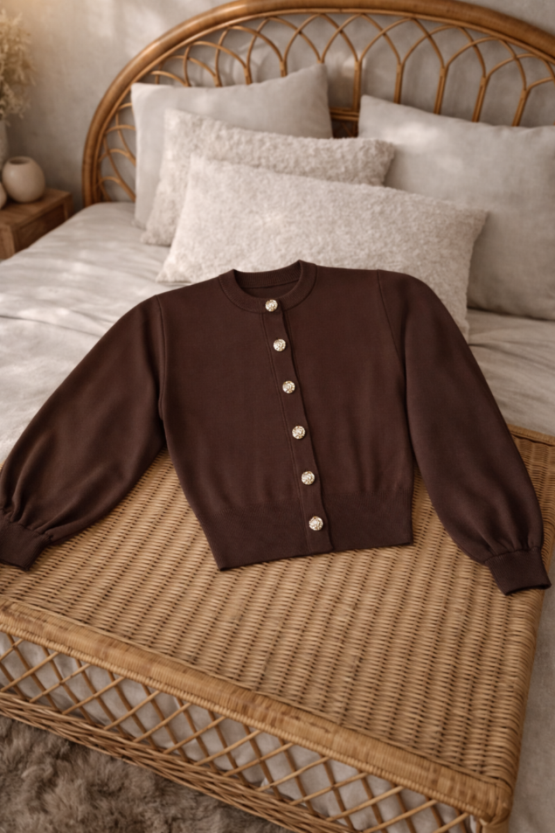 Larry Kahverengi Hırka