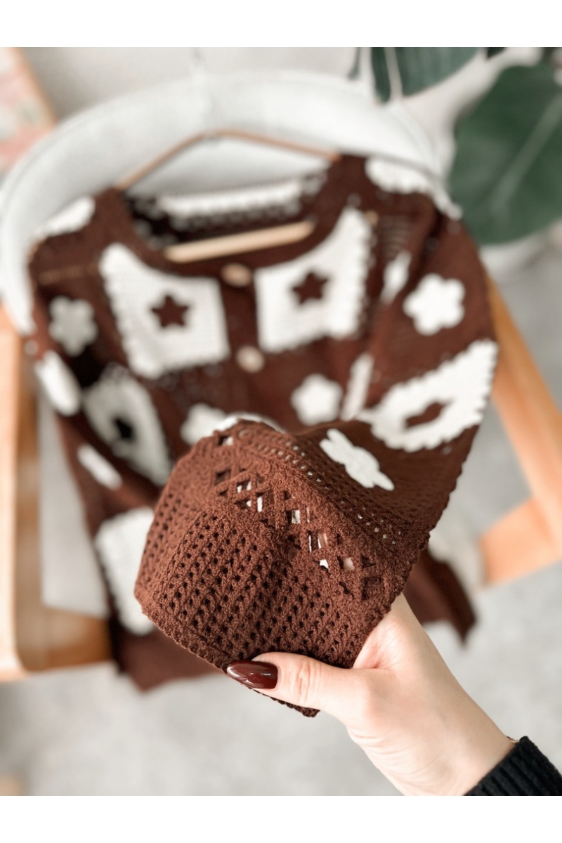 Zaria Kahverengi Hırka