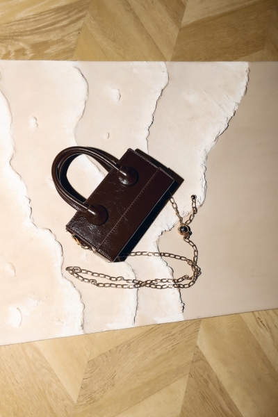 Amanda Acı Kahve El Ve Omuz Çantası