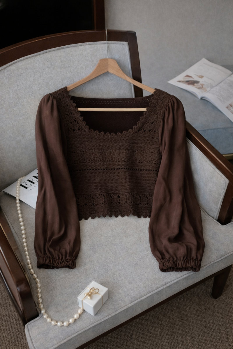 Burke Kahverengi Bluz 