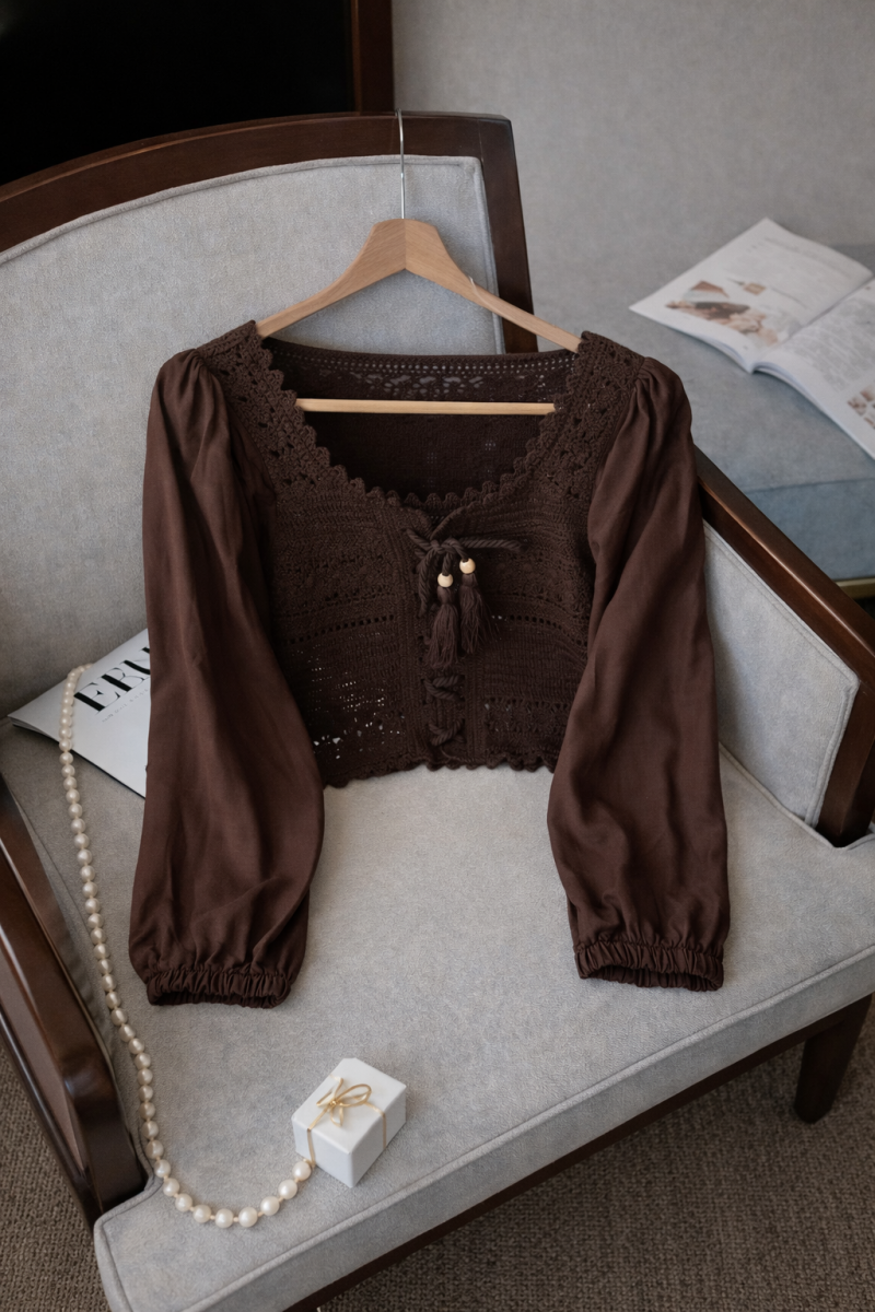 Burke Kahverengi Bluz 