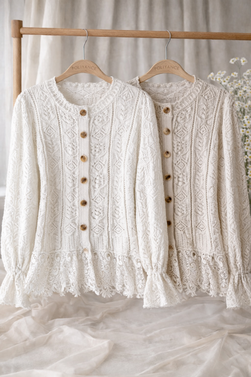 Ecrin Taş Rengi Hırka