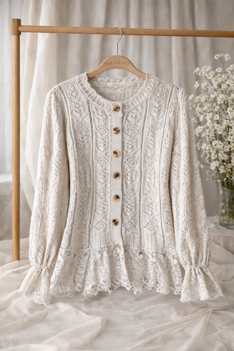 Ecrin Taş Rengi Hırka