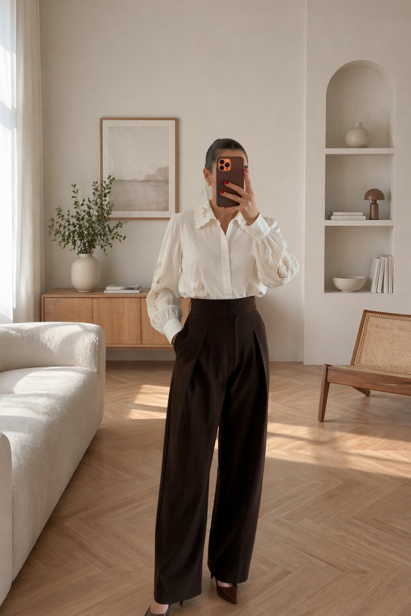 Lior Kahverengi Pantolon 