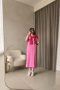 Lyra Pembe Elbise