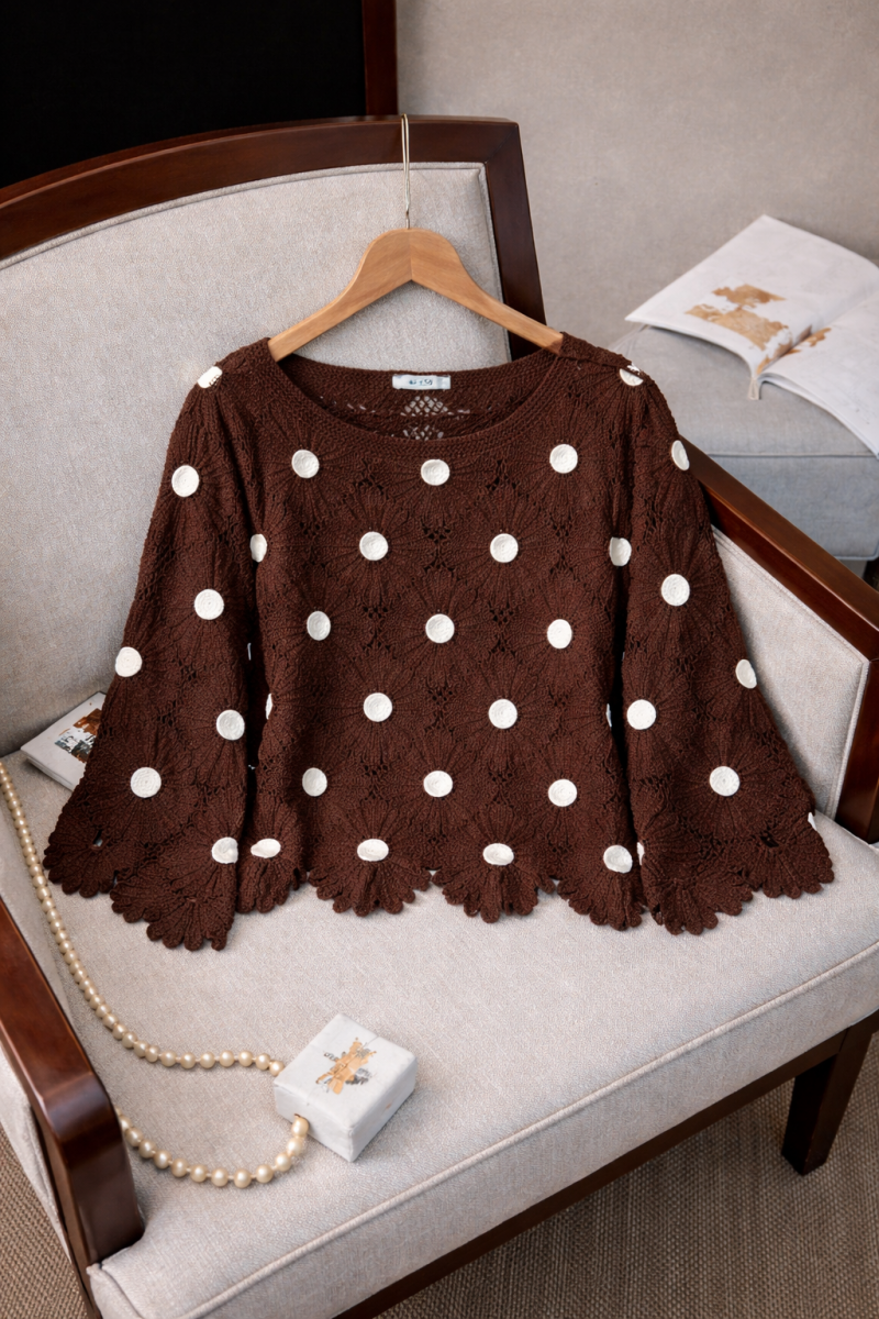 Merin Kahverengi Bluz