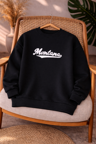 Montana Siyah Sweat