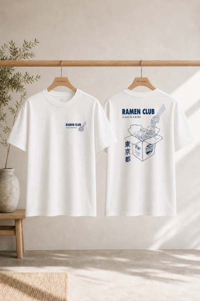 Ramen Beyaz Tişört